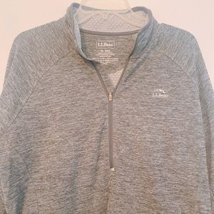 LL BEAN Mens 1/2 Zip Pullover